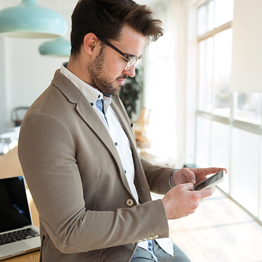 Crypto mobile app interface